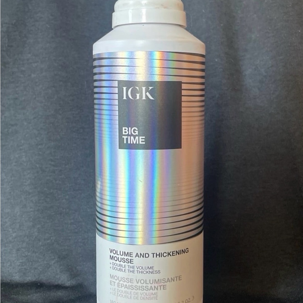 IGK Big Time Volume and Thickening Mousse